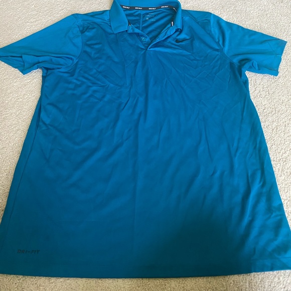 Men's Nike Dri Fot Golf Polo size L - Picture 1 of 1